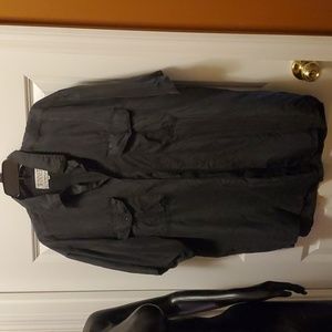 WINNER Silk Men's XL or Women's 2X 100% Washed Silk ~button down shirt